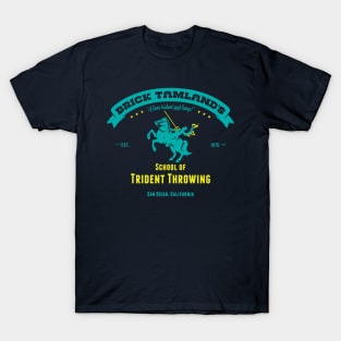 School of Trident Throwing T-Shirt